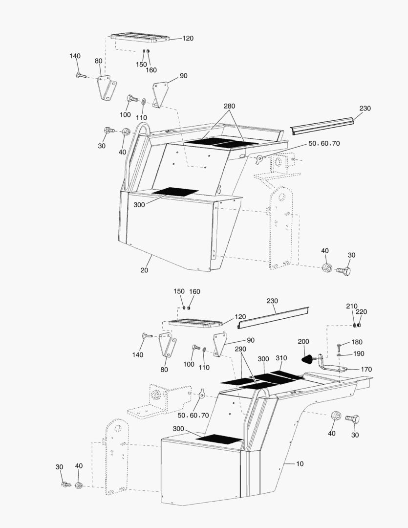 G290-4 MUDGUARD