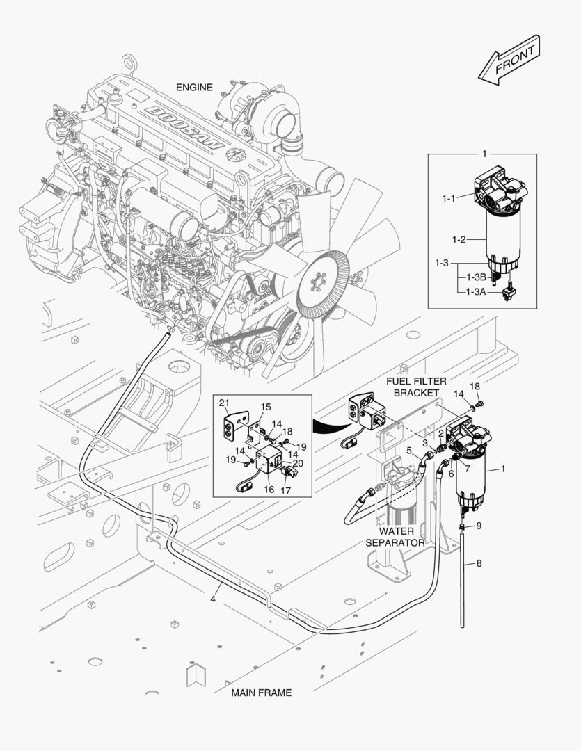 ТОПЛИВНЫЙ ФИЛЬТР - С ПОДОГРЕВАТЕЛЬНОЙ ЧАШЕЙ