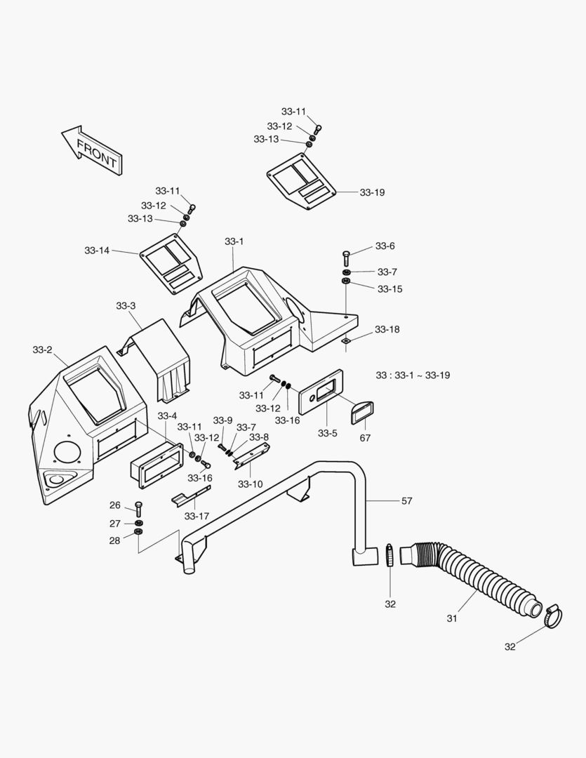 ПЕРЕДНЯЯ ПАНЕЛЬ В СБОРЕ
