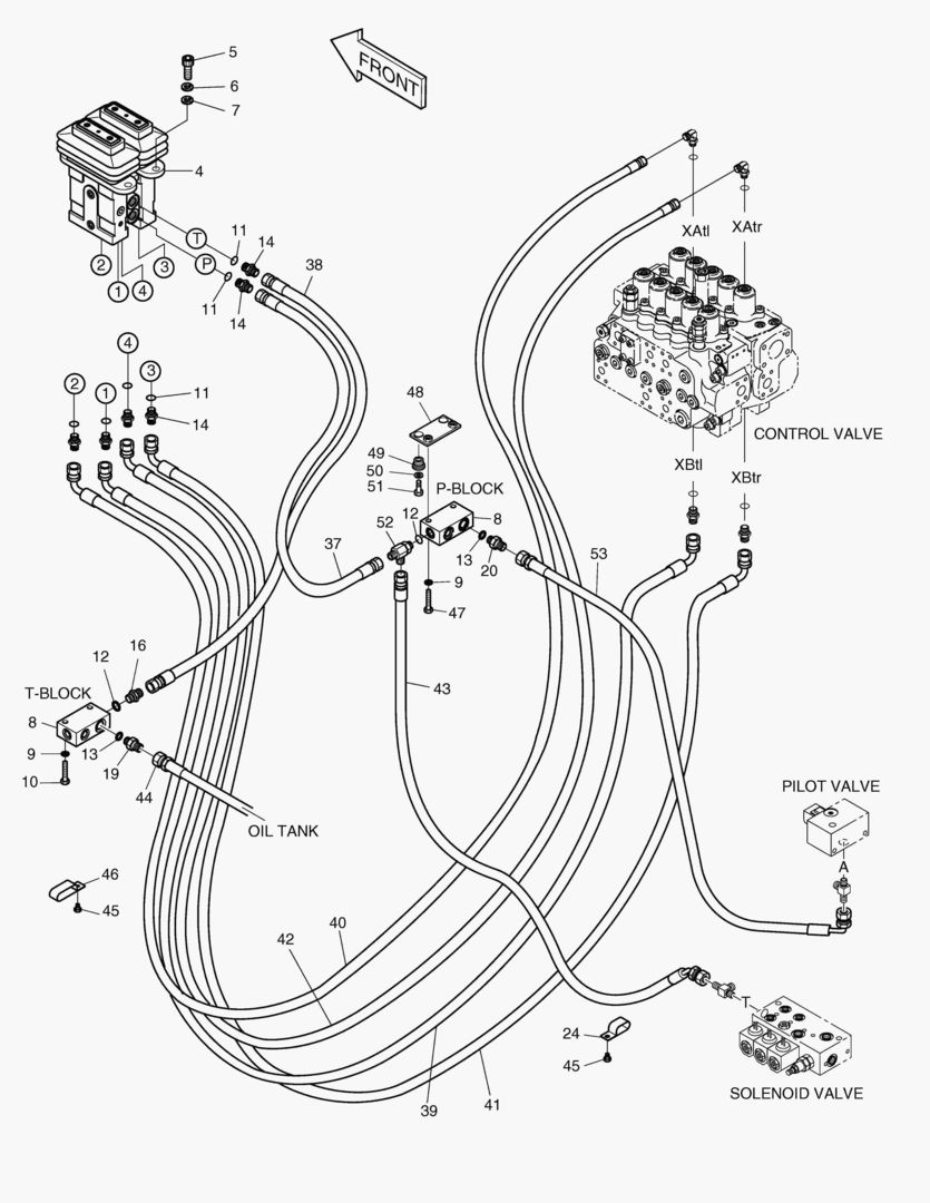 ТРУБОПРОВОД СЕРВОУПРАВЛЕНИЯ(9)