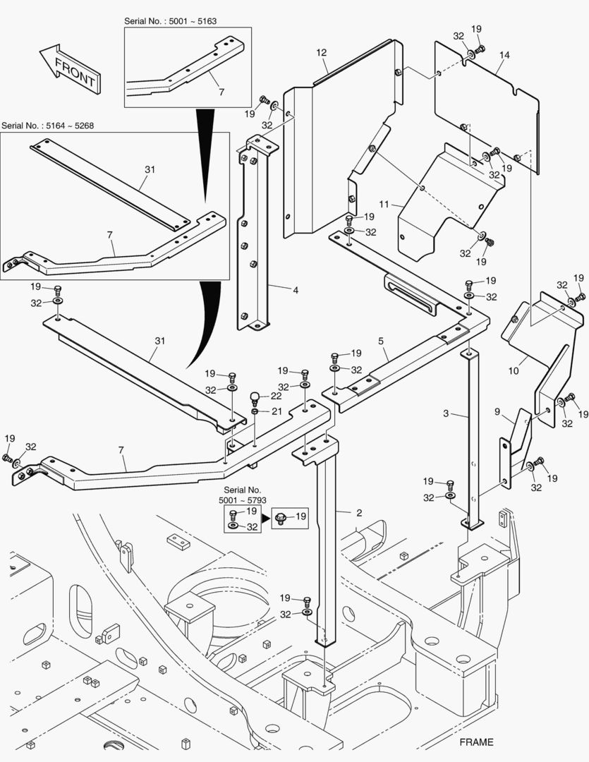 1610 SUPPORT & BAFFLE(2)