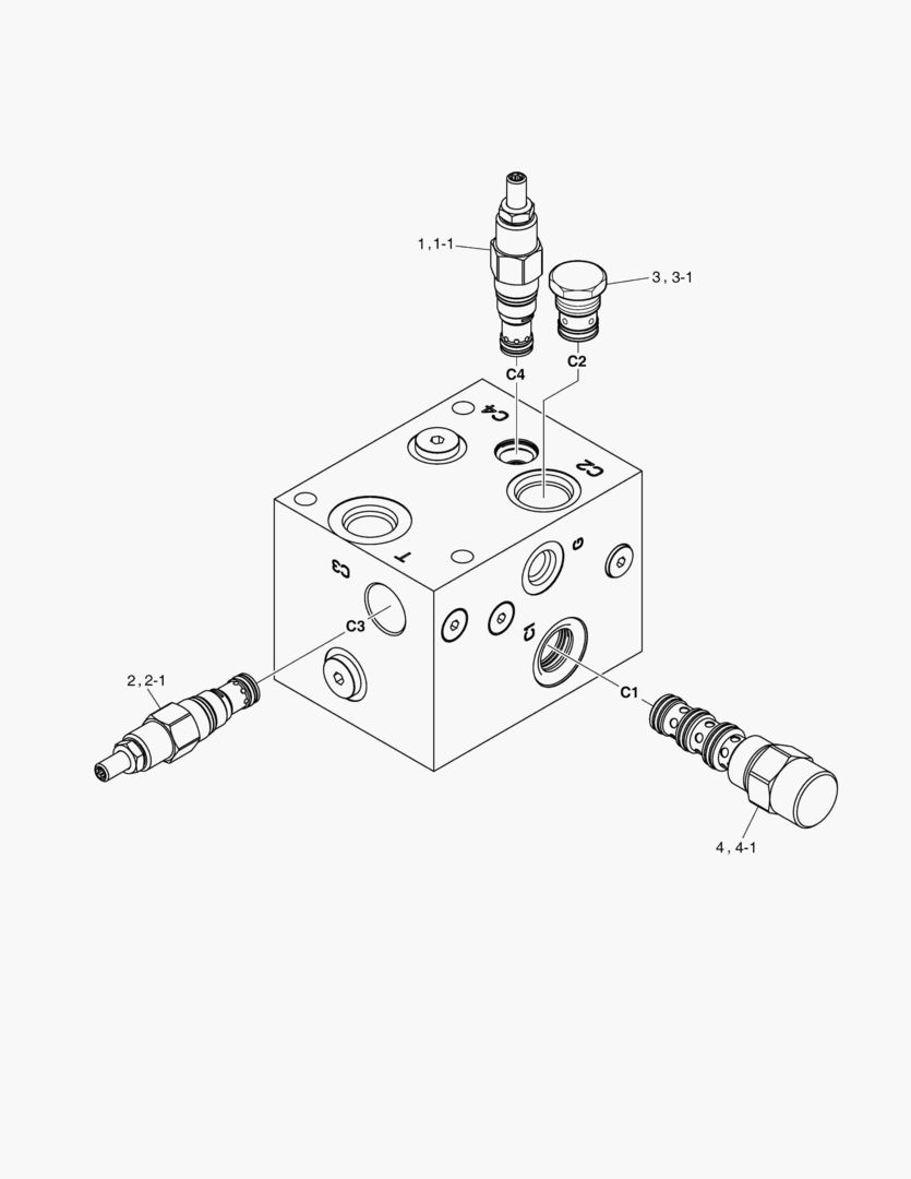 3340 BRAKE & PILOT SUPPLY VALVE