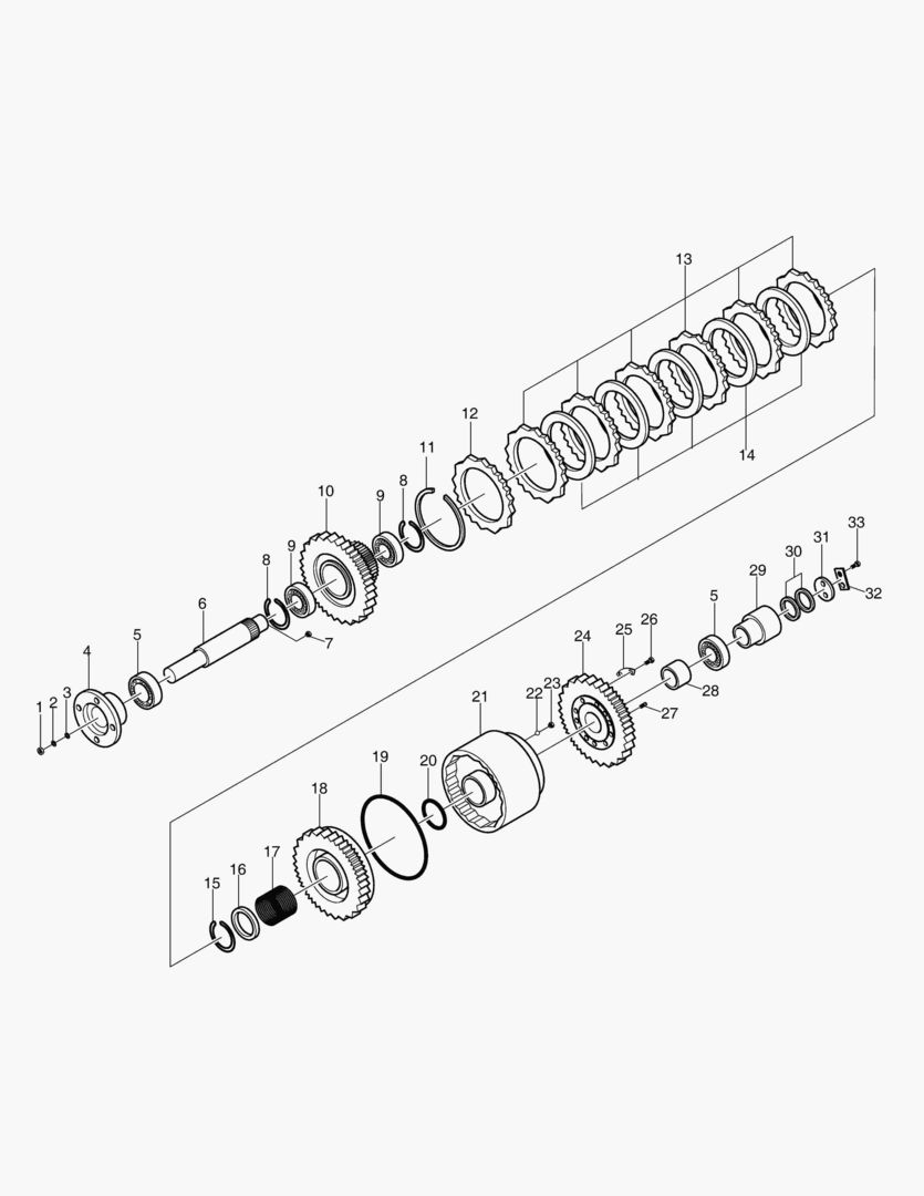 3120 INPUT SHAFT ASS`Y [~10480]