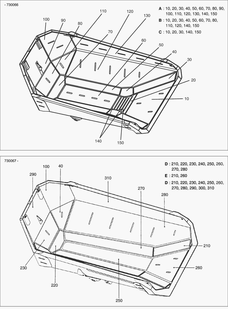 Спецтехника G500-48 WEAR PLATES MT31
