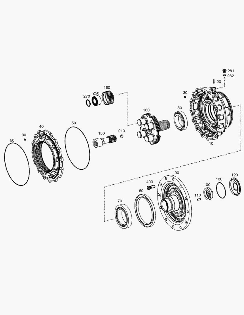 Спецтехника 3390 PLANETARY GEAR - REAR AXLE [5001~5184] - главное фото