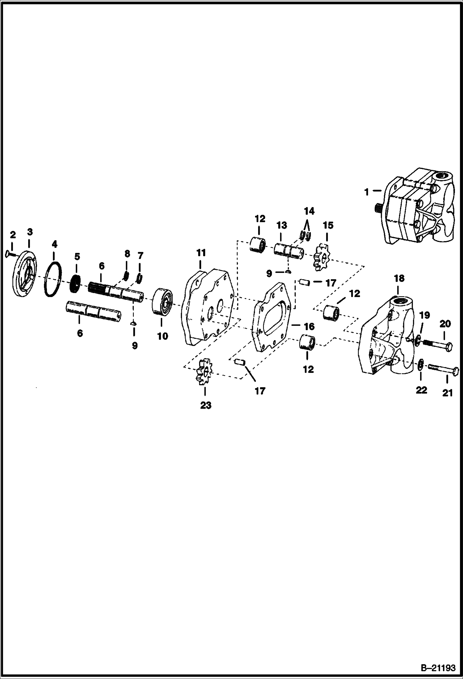 ГИДРОПРИВОДНОЙ НАСОС