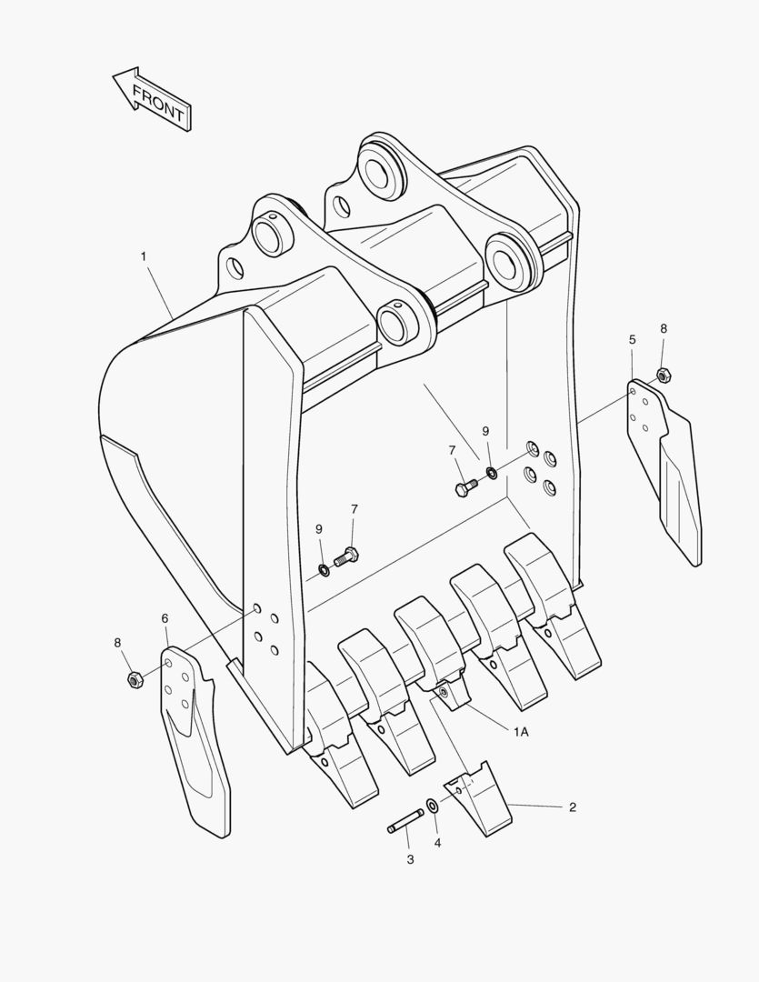 3120 BUCKET-0.7mВі