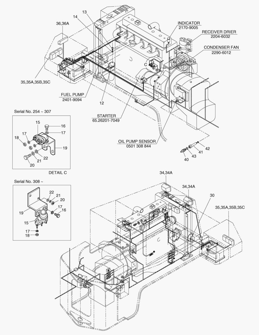 1501 ELECTRIC PARTS(8)-RELATED PARTS-DE12T [254~]