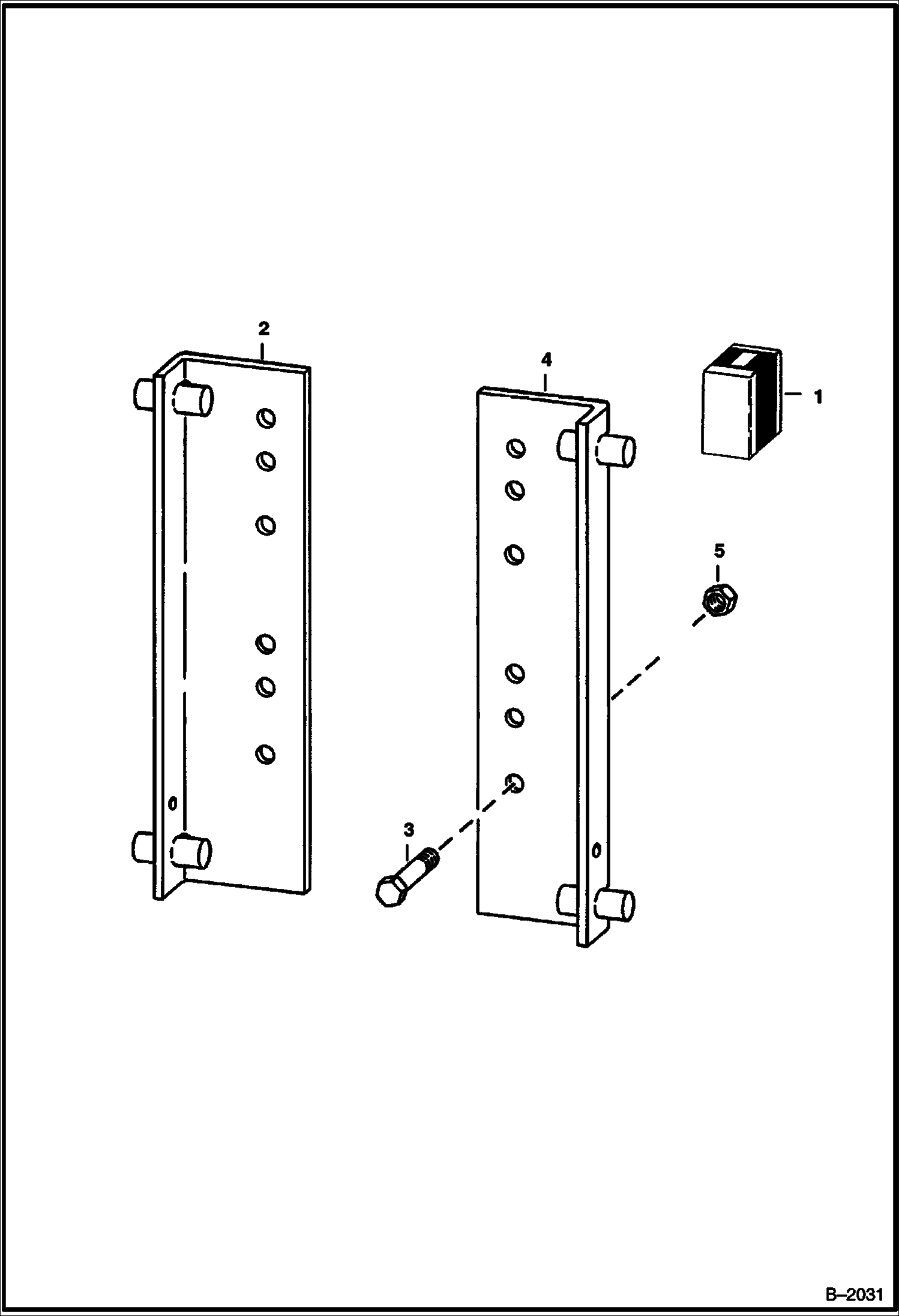 ЗАДНИЙ BOB-TACH - 721, 722