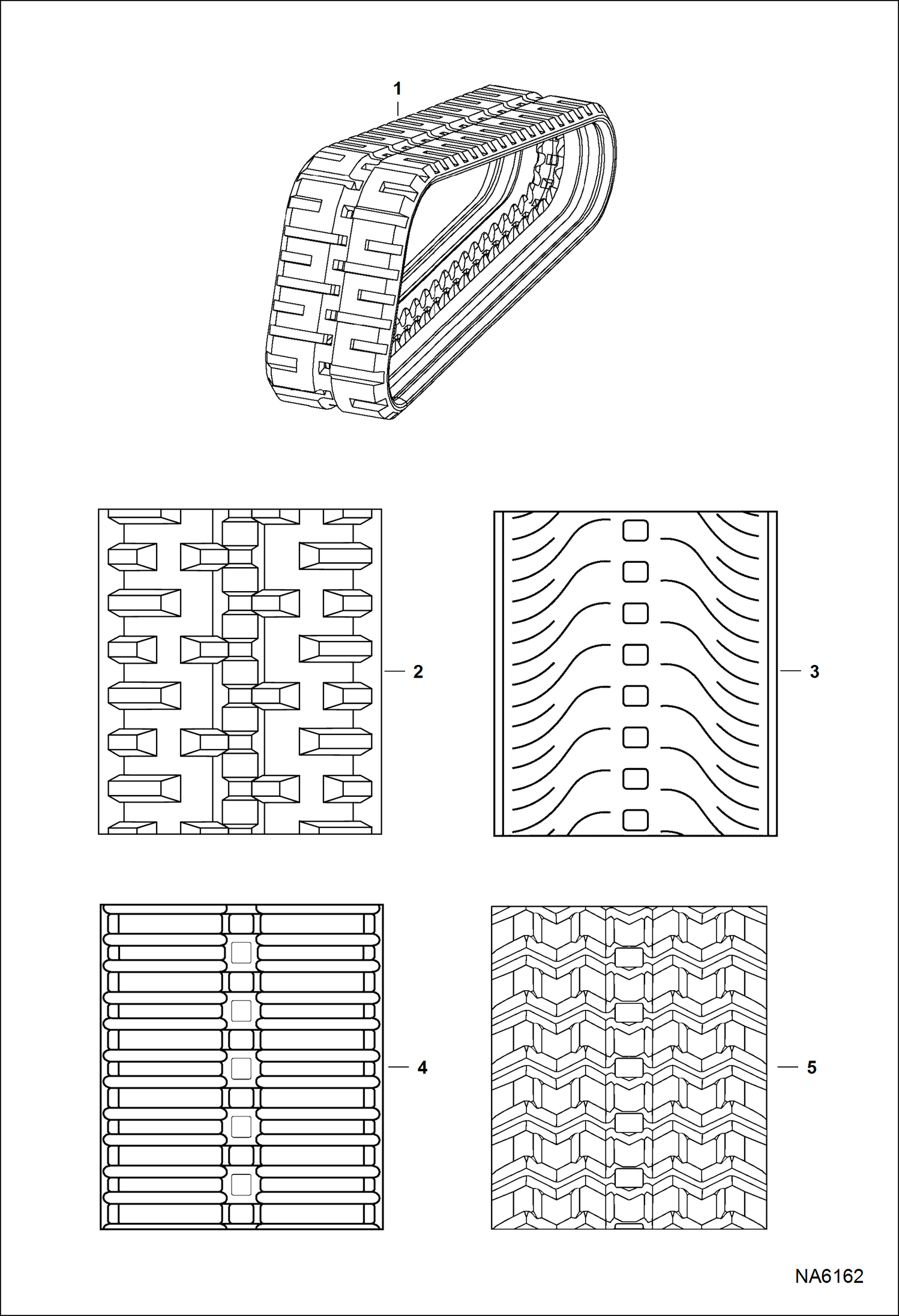 ГУСЕНИЦЫ РЕЗИНОВЫЕ