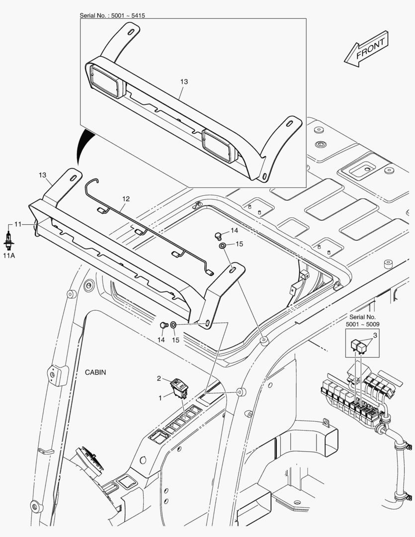 РАБОЧАЯ ФАРА(2-ЛАМПЫ)