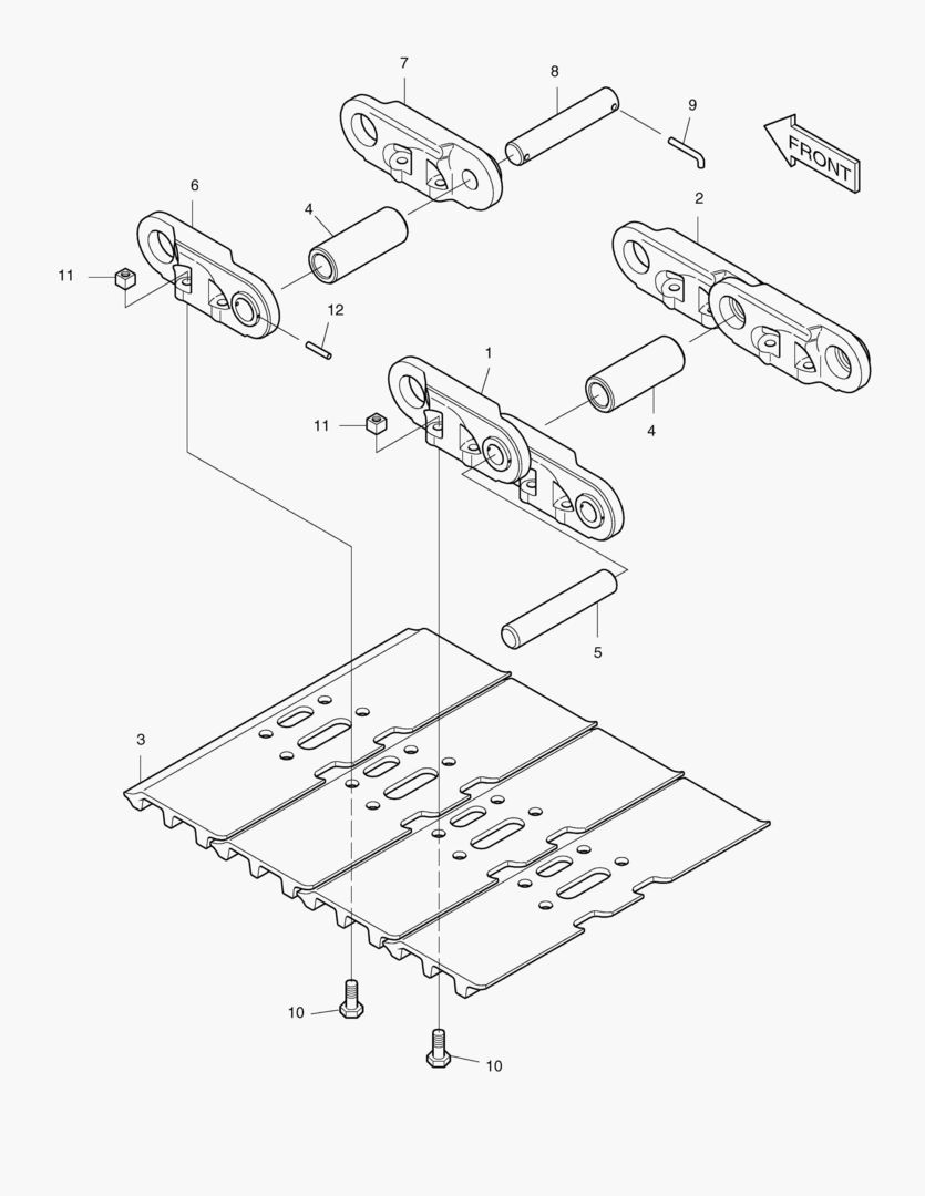 БАШМАК ГУСЕНИЦЫ - 400 мм