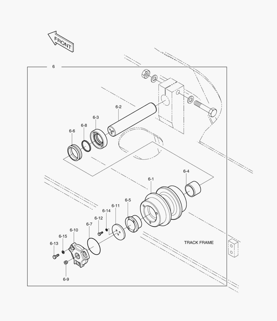 2160 UPPER ROLLER [5001~6206]