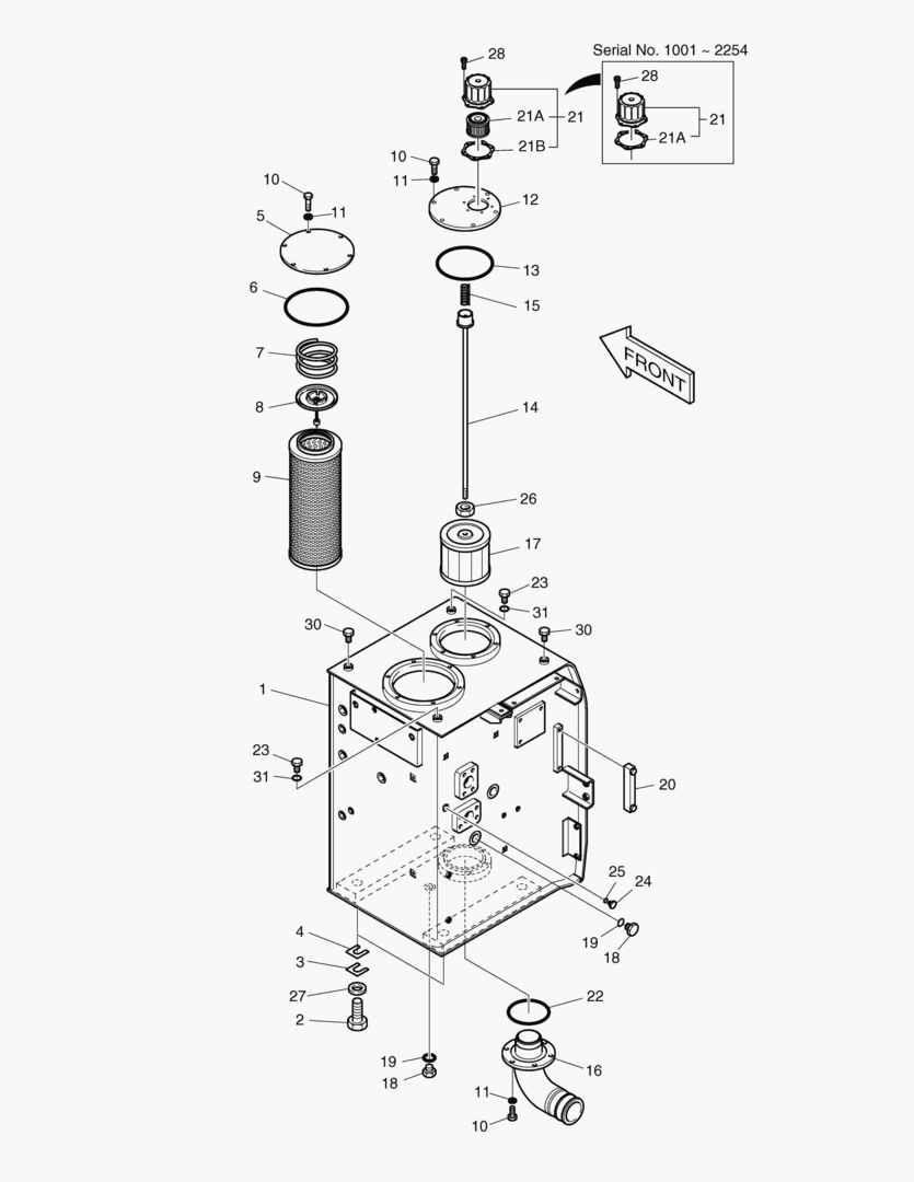 РЕЗЕРВУАР ДЛЯ МАСЛА
