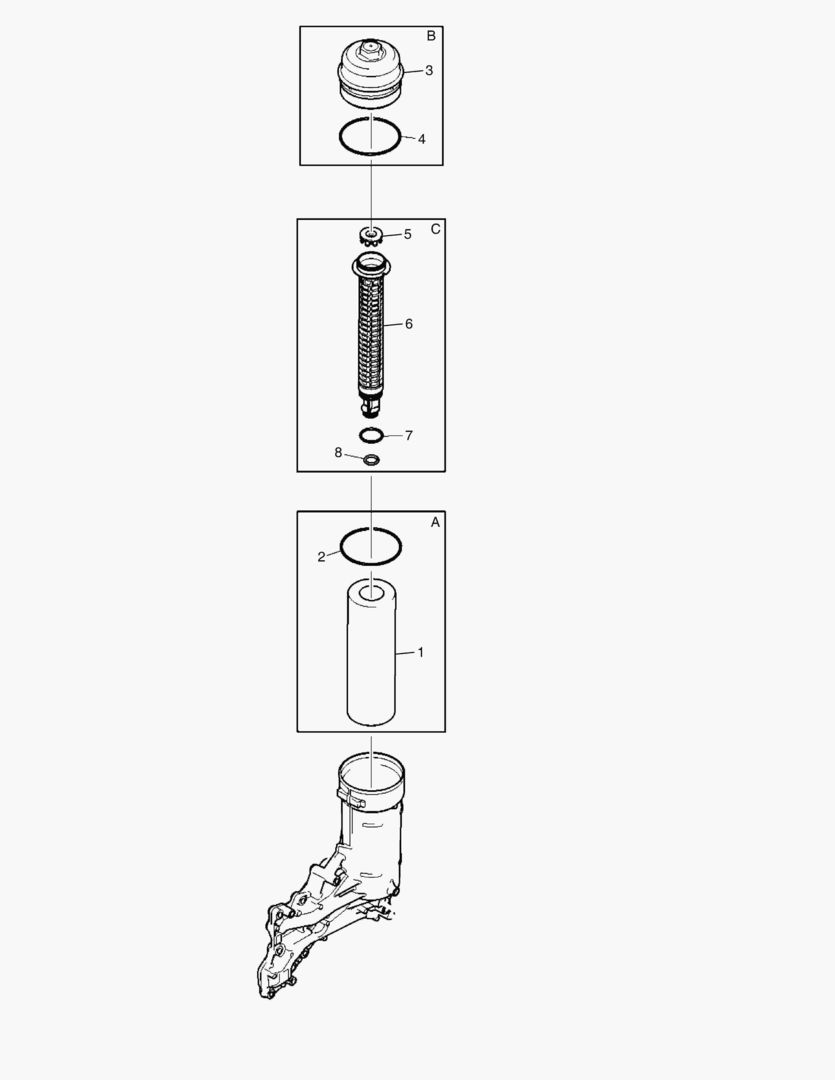 028 REPAIR KIT, OIL FILTER