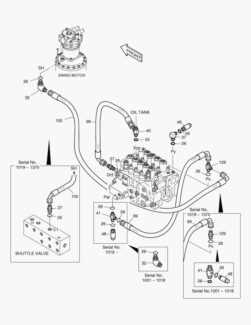 ТРУБОПРОВОД СЕРВОУПРАВЛЕНИЯ(7)