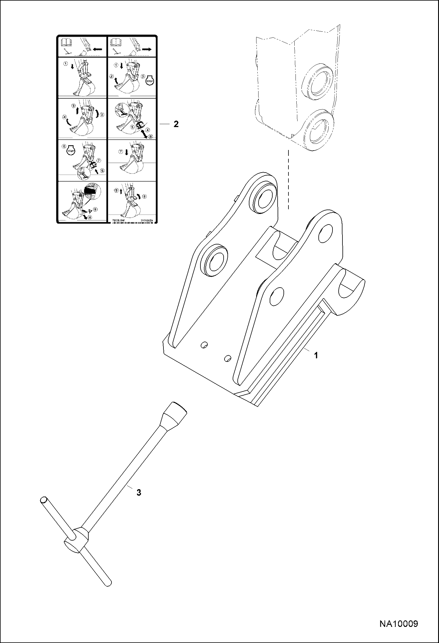 СЕРЬГА КОВША (СМЕННЫЙ КОНТАКТНЫЙ ВХОД) (LEHNHOFF)