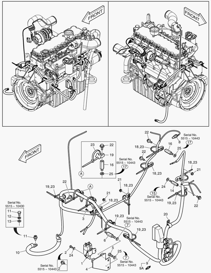 1421 ELECTRIC PARTS - ENGINE [5515~]