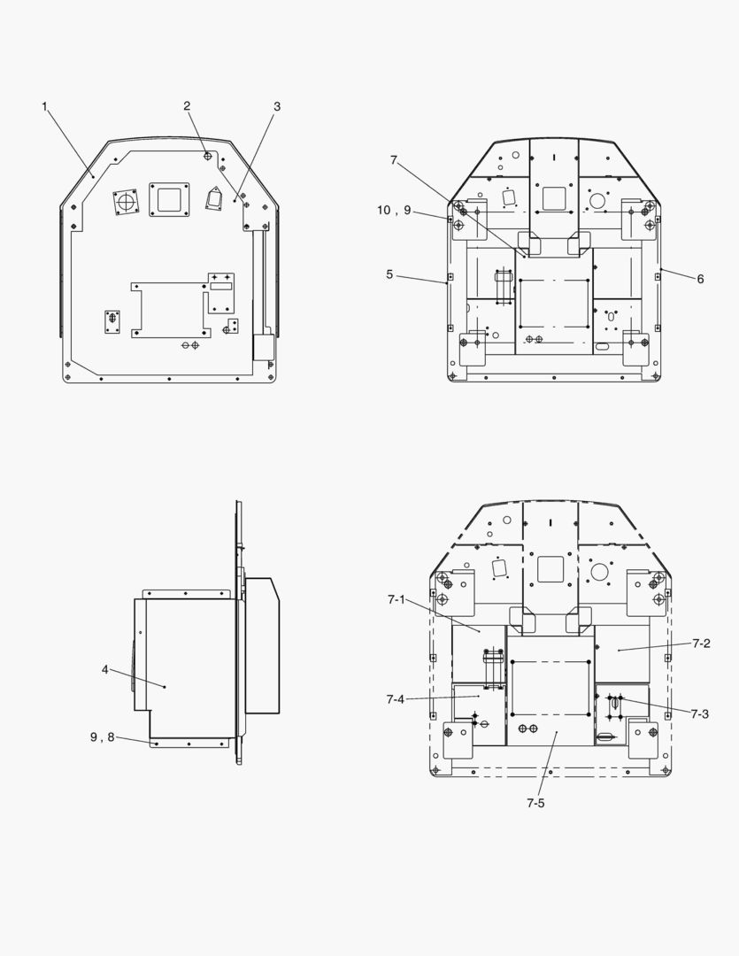 Спецтехника 6410 STAND ASSY;MEC;CUTR [10563~] - главное фото