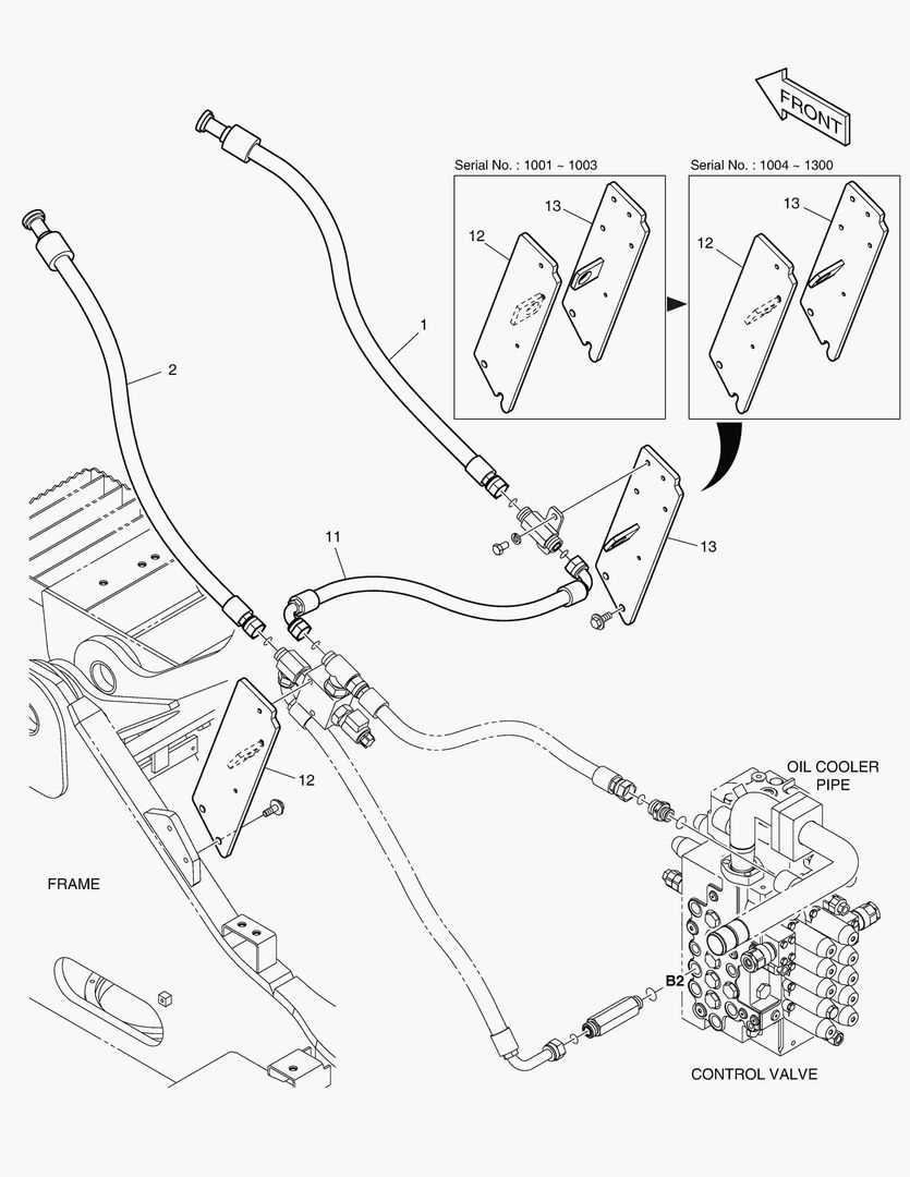 ТРУБОПРОВОД - СТРЕЛА С ИЗМЕНЯЕМОЙ ГЕОМЕТРИЕЙ