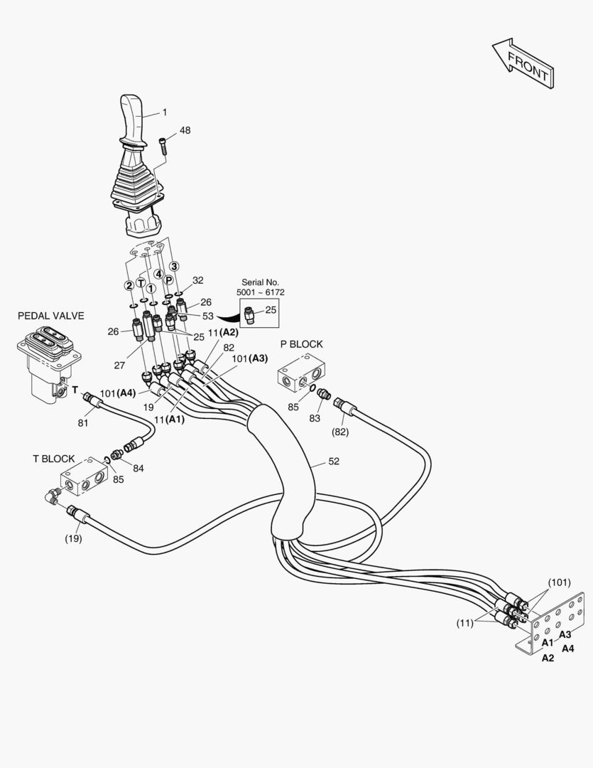 ТРУБОПРОВОД СЕРВОУПРАВЛЕНИЯ(6)