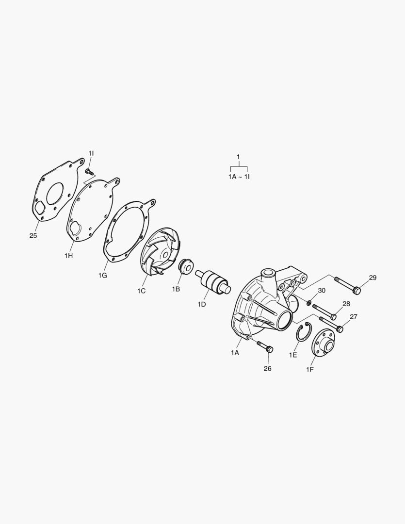 НАСОС ВОДЯНОГО ОХЛАЖДЕНИЯ