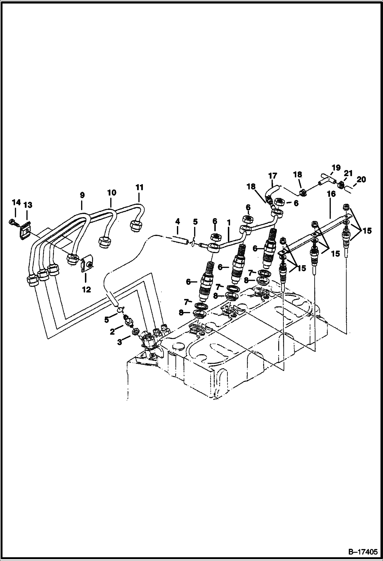 СОПЛО ФОРСУНКИ БЕЗ ТУРБОНАГНЕТАТЕЛЯS