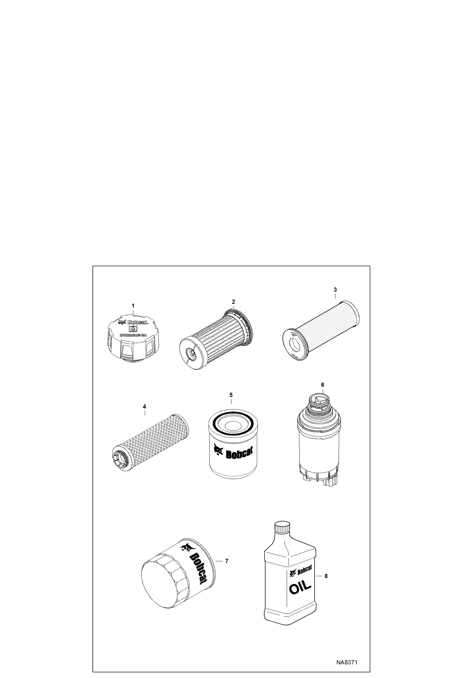 ПУНКТЫ ТЕХНИЧЕСКОГО ОБСЛУЖИВАНИЯ (КАЖДЫЕ 500 ЧАСОВ)