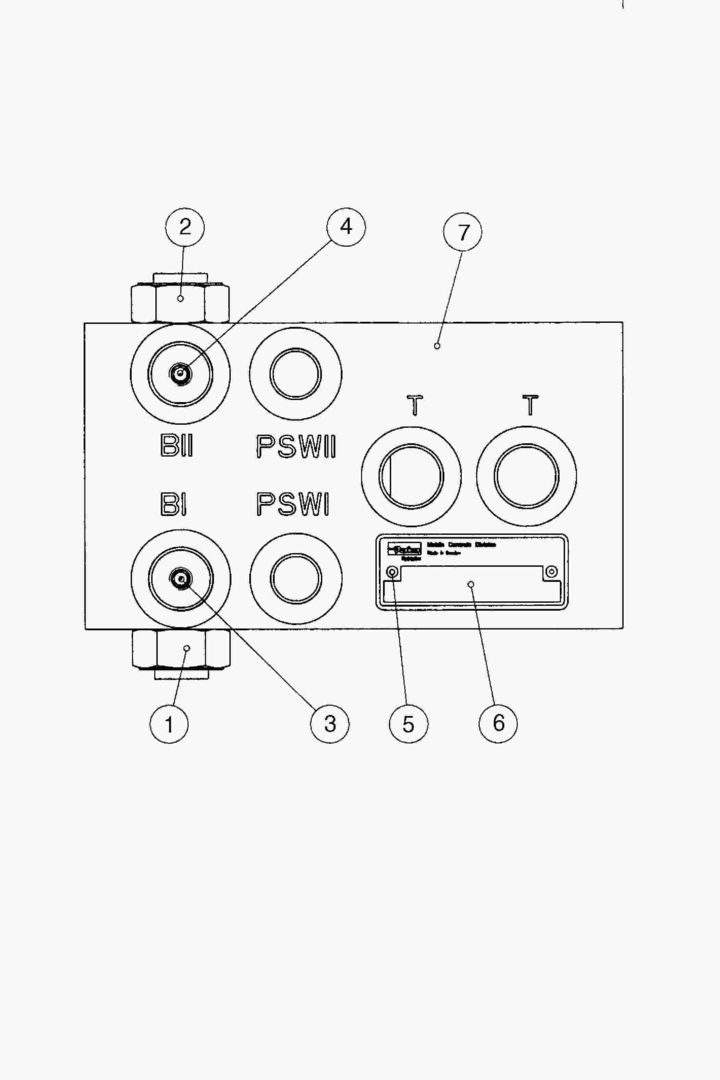 G190-88 ACCUMULATOR CONNECTOR BLOCK