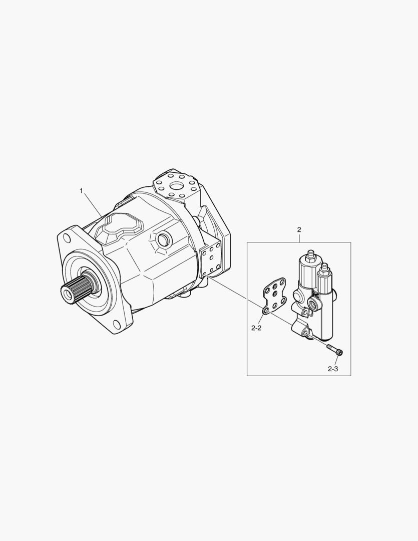ОСНОВНОЙ НАСОС - ФРОНТАЛЬНЫЙ