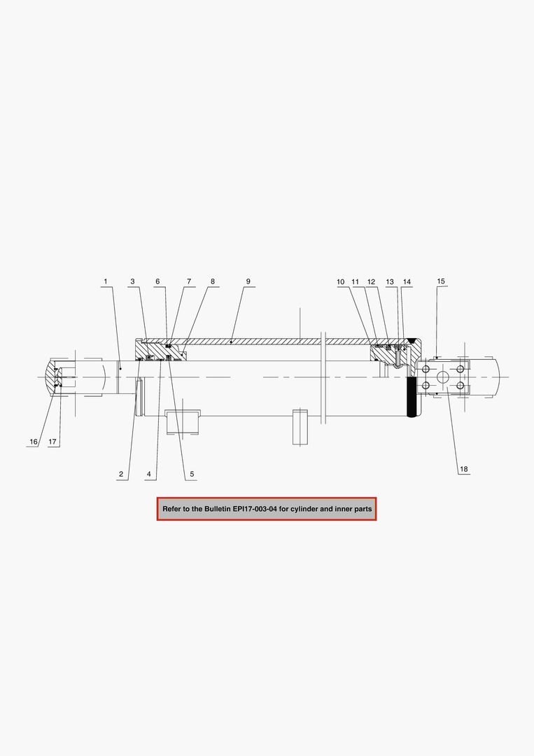 3370 STEERING CYLINDER(L&TY)