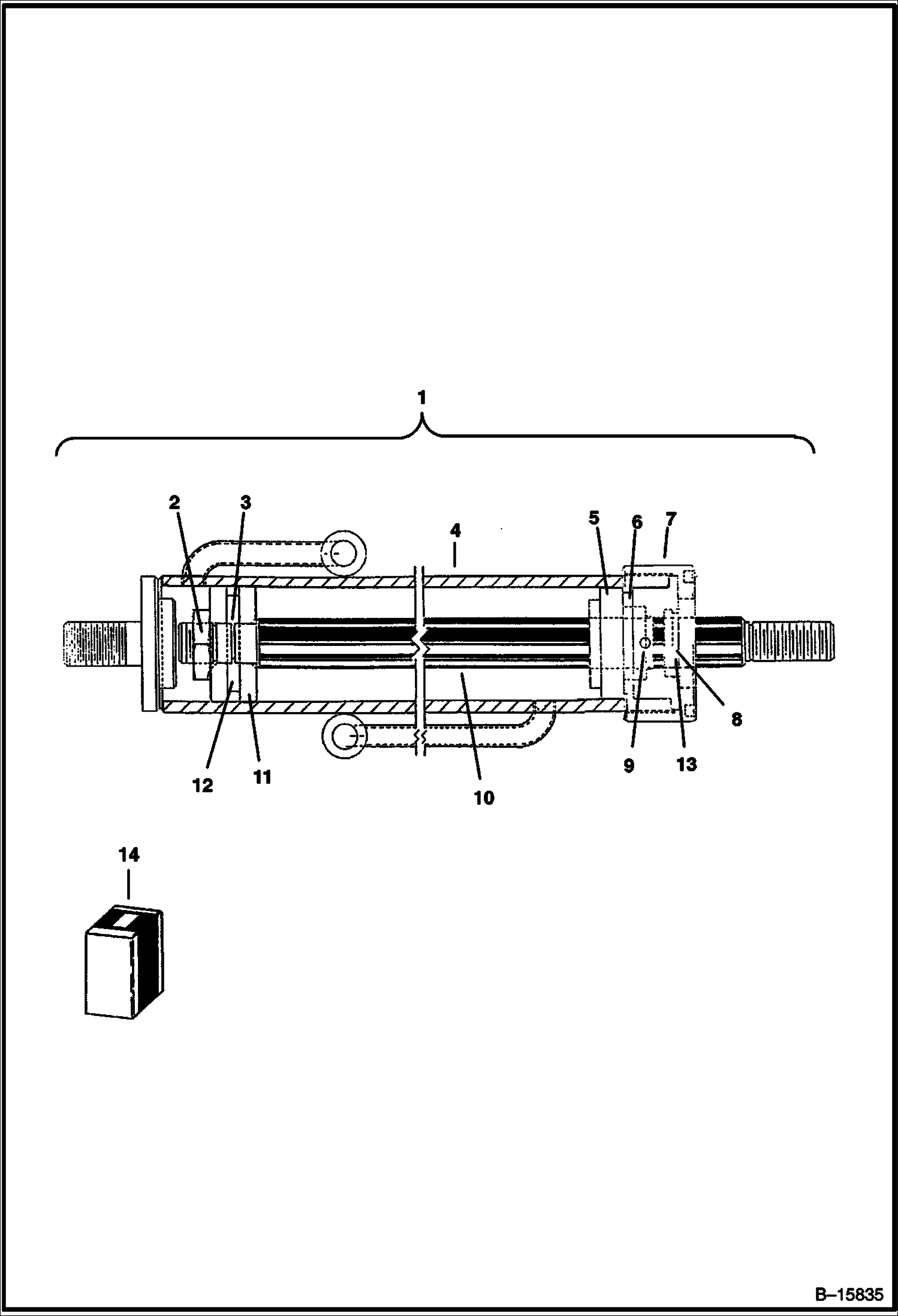 ПЕРЕСАДЧИК ДЕРЕВЬЕВ (ЦИЛИНДР БУКСИРНОГО УСТРОЙСТВА) (3 МОДЕЛИ ОТВАЛА)