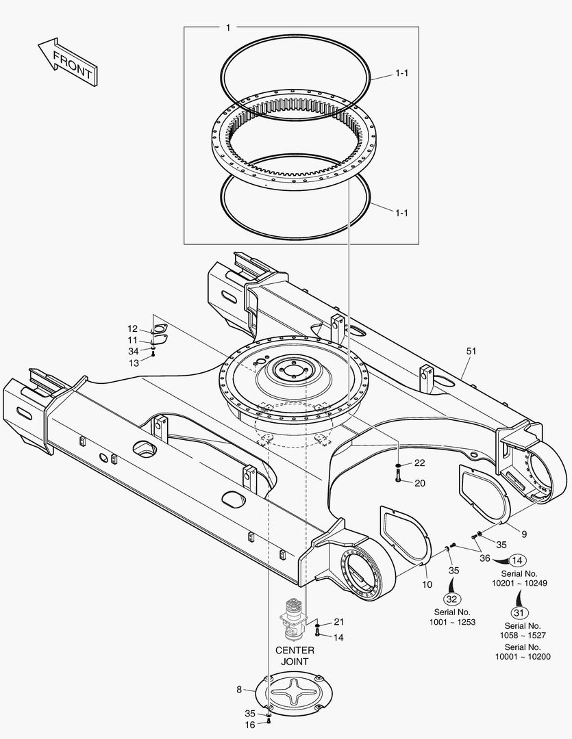 РАМА ГУСЕНИЦЫ