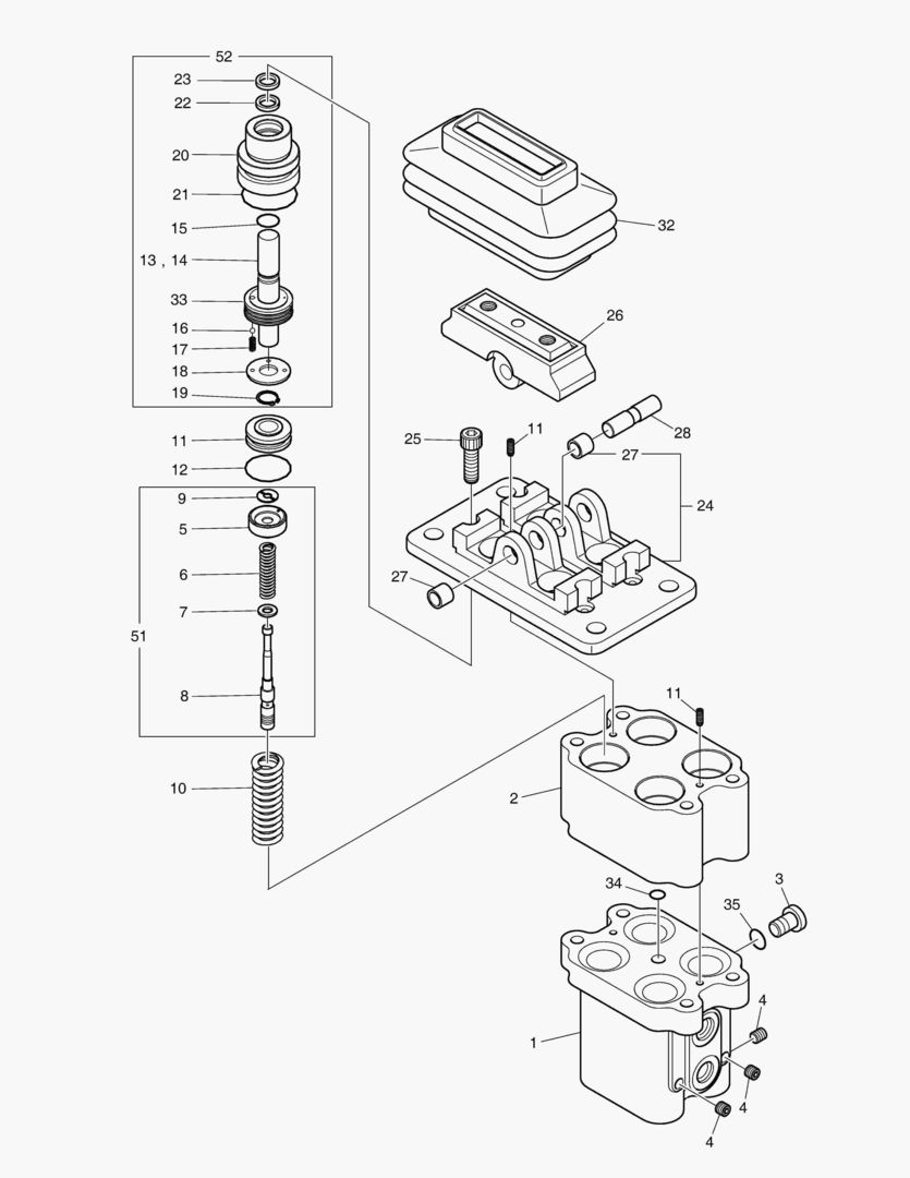 Спецтехника 4201 PEDAL VALVE [5133~] - главное фото