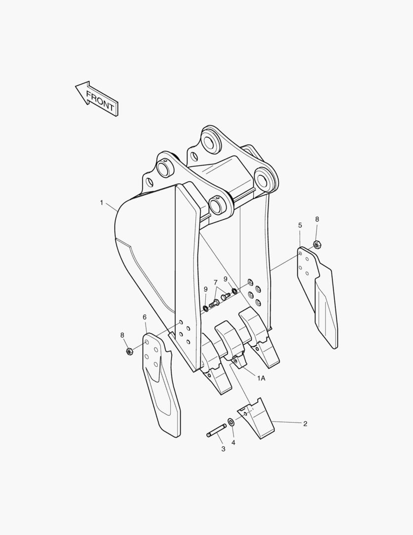 6300 BUCKET-0.34mВі