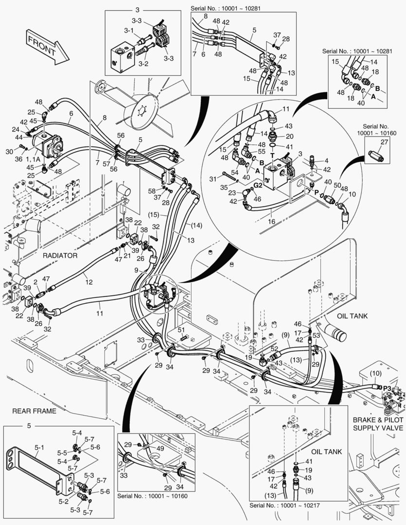ТУБОПРОВОД МАСЛЯНОГО РАДИАТОРА (2)