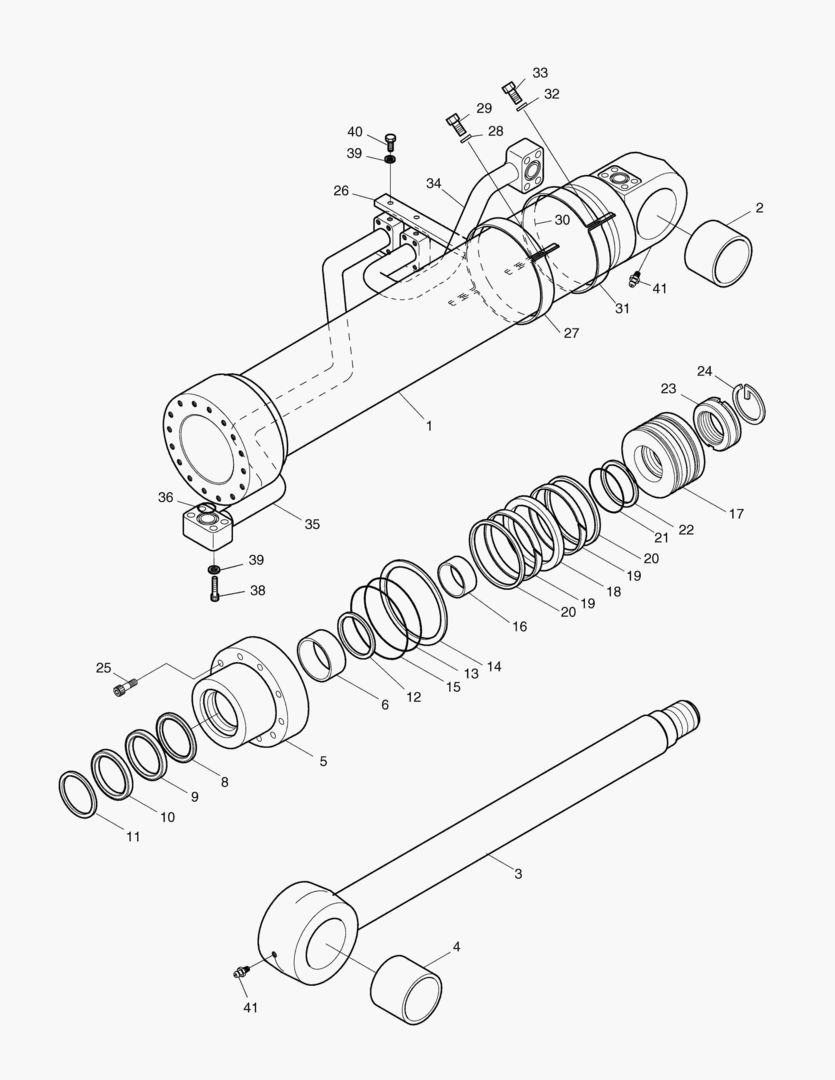 6660 BOOM CYLINDER(L.H)-LOCK VALVE [298~]