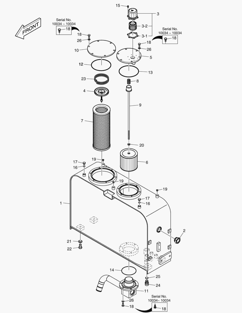 РЕЗЕРВУАР ДЛЯ МАСЛА
