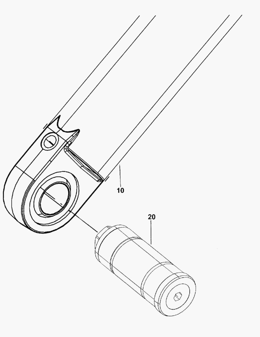 G440-4 TILTING CYLINDER MOUNTING