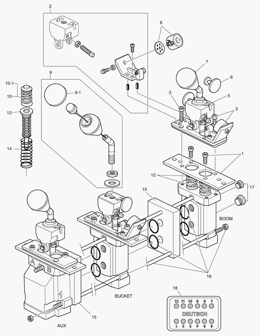 РЕМОНТНЫЙ КЛАПАН-3 SP+ 3 РЫЧАГА