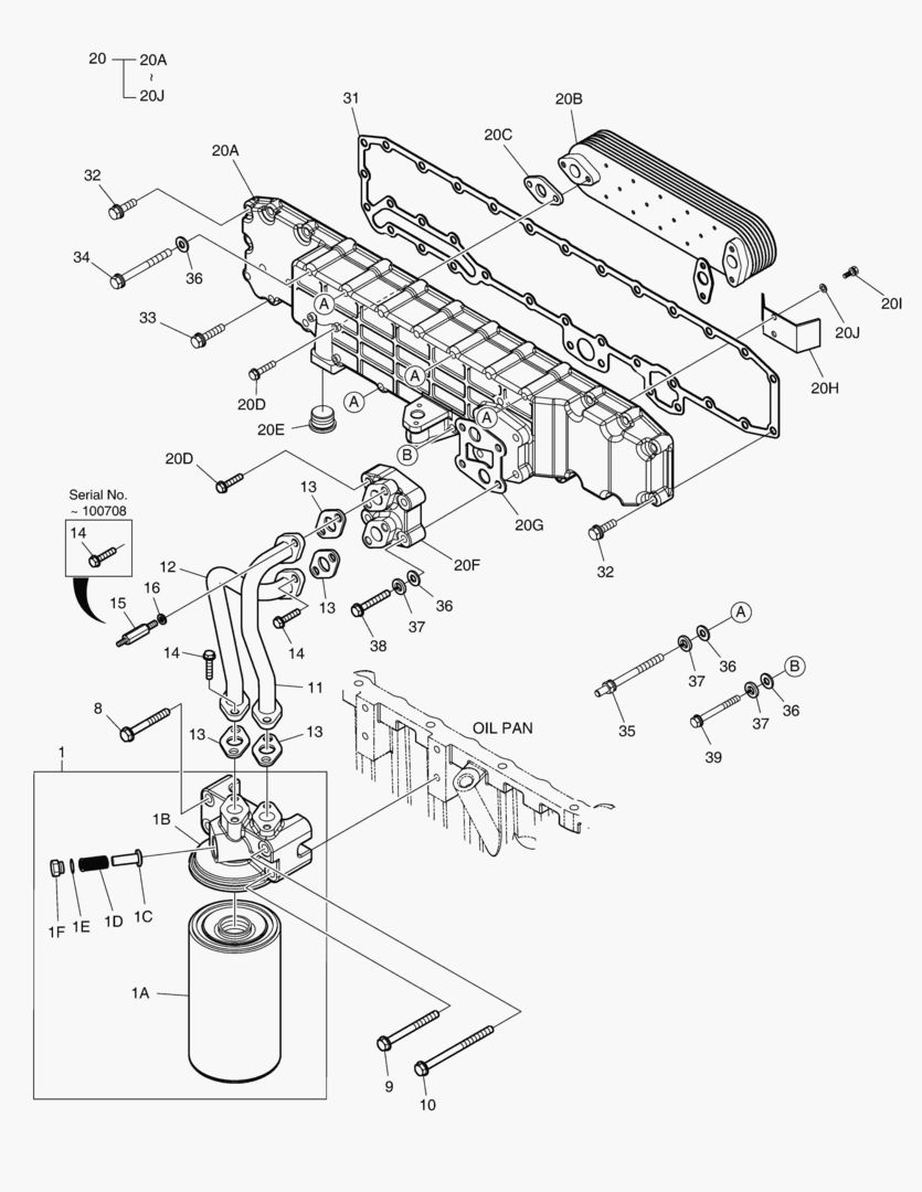 021 OIL FILTER & OIL COOLER