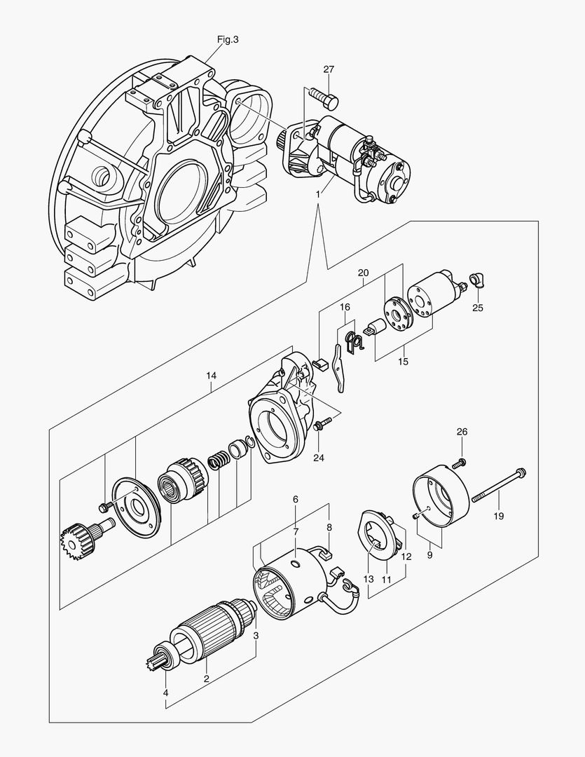 015 STARTER MOTOR