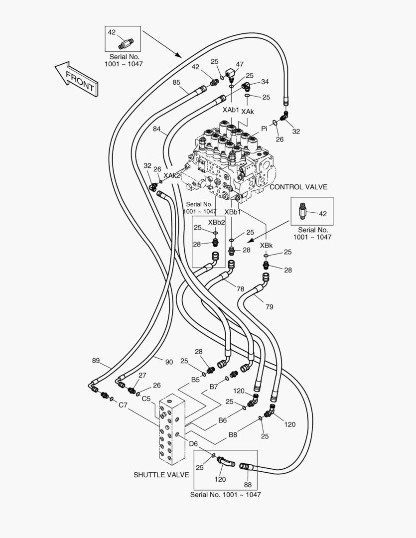 1340 PILOT PIPING(5) [1001~1073]