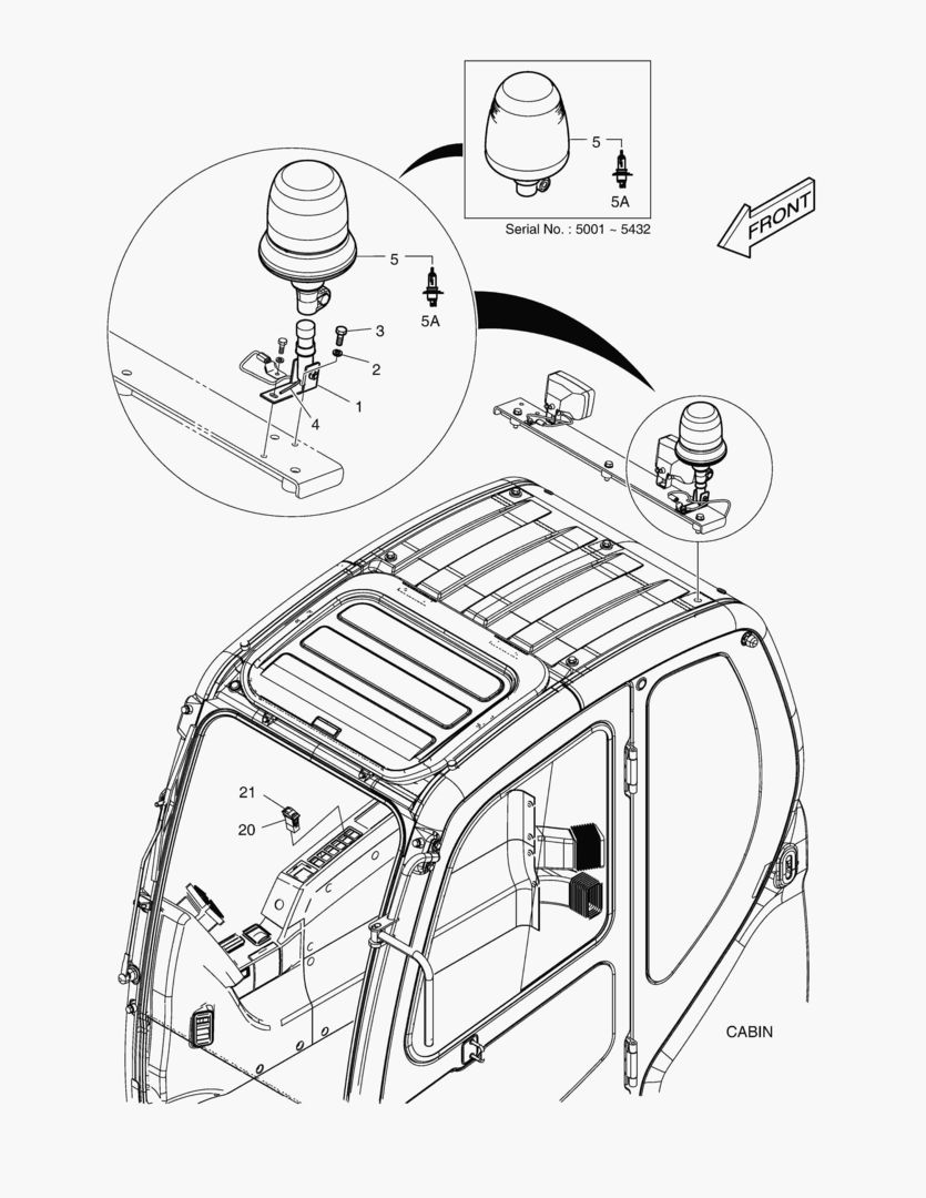 7060 ROTATING BEACON