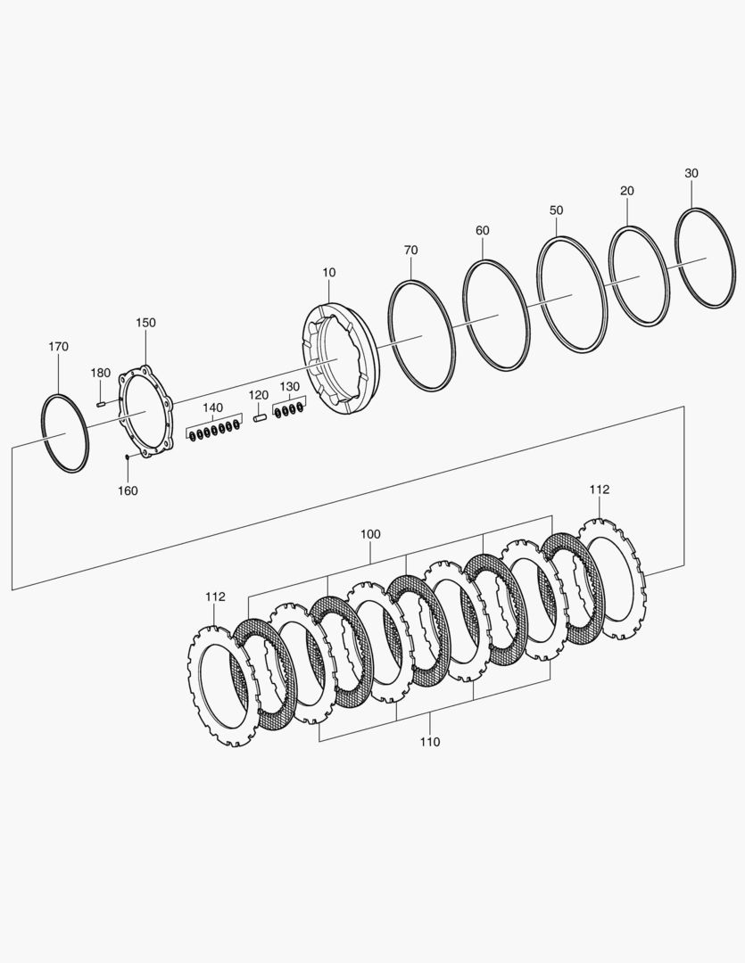Спецтехника 3390 BRAKE - REAR AXLE [3001~10381] - главное фото