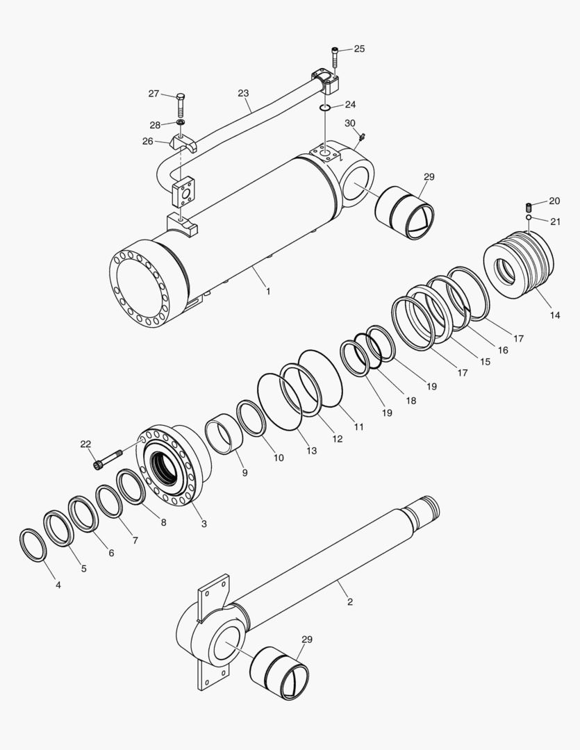 Спецтехника 3541 BUCKET CYLINDER [11186~] - главное фото