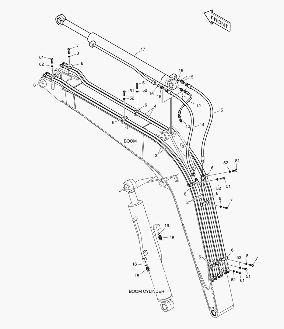 ГИДРОСИСТЕМА СТРЕЛЫ