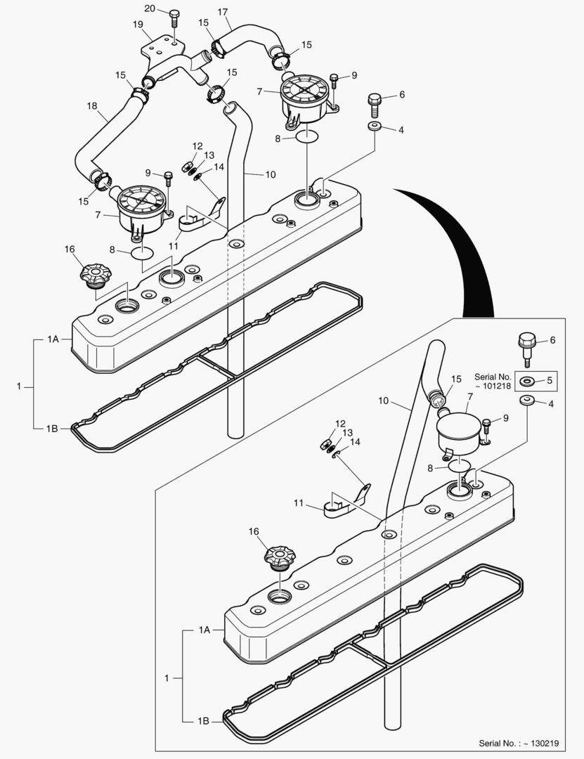 КРЫШКА ГОЛОВКИ ЦИЛИНДРА
