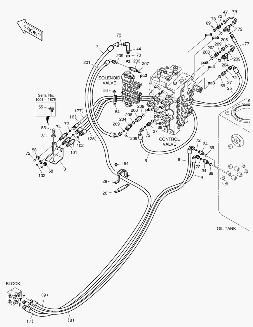 ТРУБОПРОВОД СЕРВОУПРАВЛЕНИЯ(3)