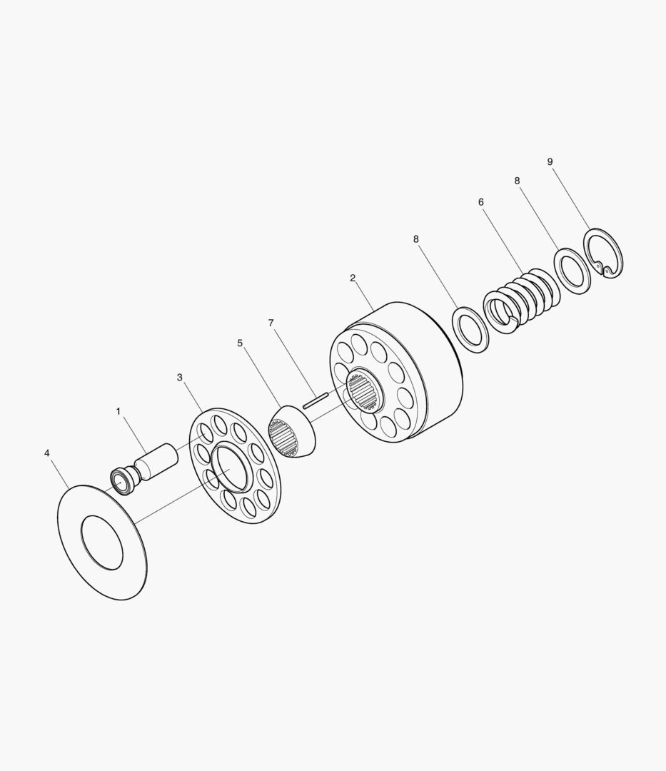 ОСНОВНОЙ НАСОС - РОТОР